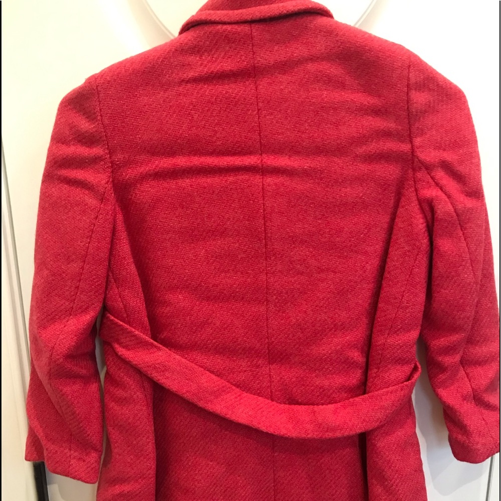 💯VINTAGE 1960s girls wool coat - Picture 4 of 9